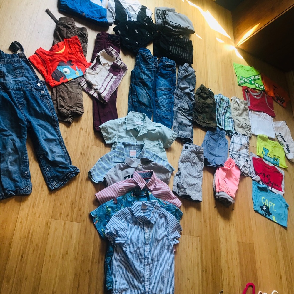 day care boy back to school clothes lot